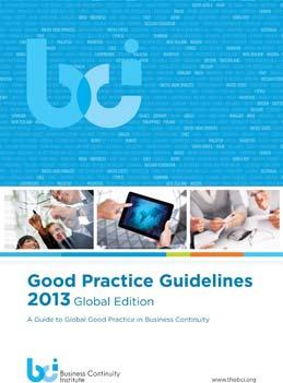 answers the why, how and when of good BC practice Written by BC professionals for BC professionals Used in training