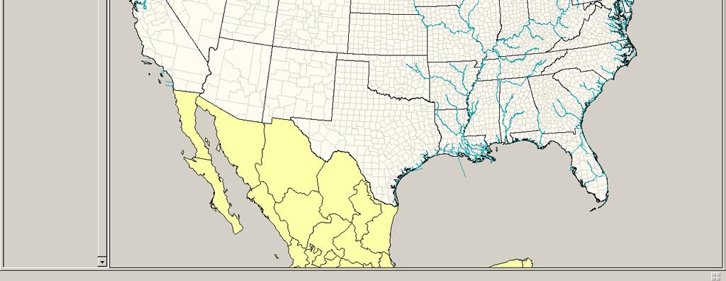 Here we will add the USACE Waterway Network to the current view.