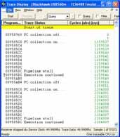 Interrupt Profiling Overview Capture Program Address and Timestamp whenever the PC is within the Interrupt Vector