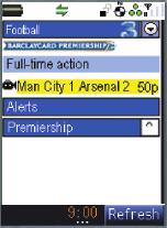 How to set Goal Alerts for your football team To alert you to goals, half-time and full-time results, including Premier League video action alerts for the 2003 / 2004 season.