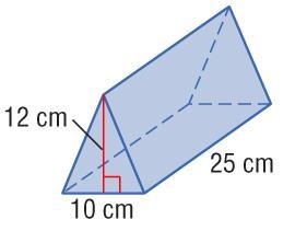 cone. Volume of Prisms and Cylinders