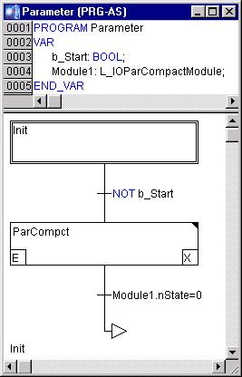 Initialise the codes Initialising the CAN driver Communication between the PLC and the I/O system is based on "unassigned CAN objects" (control, alarm, diagnostics).