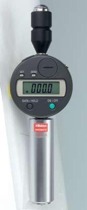 Digital Durometers For testing rubber, elastomers and plastics. Long leg and compact design. Shore hardness A and D.