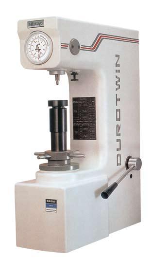 DUROTWIN Rockwell/Rockwell Superficial Hardness Tester Robust and user-friendly manual Rockwell and Rockwell Superficial hardness testers.