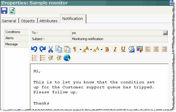 Cisco Unified Web and E-Mail Interaction Manager Supervision Console User s Guide Create a custom message 10. Click the Save button.