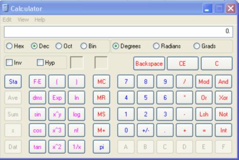 Using the keyboard, type [6] [-] [4] and press [Enter] o To view the answer to this calculation in the Calculator Using the keyboard, type [6] [*] [4] and press [Enter] o To view the answer