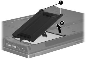 Hard drive NOTE: All hard drive spare part kits include a hard drive bracket.