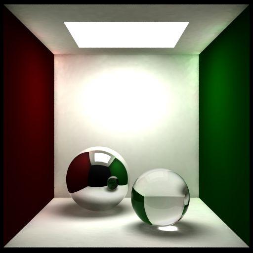 Photon mapping algorithm (2/2) Photon mapping is a two-pass algorithm: 2. Rendering Image by Zack Waters A. Ray trace the scene from the point of view of the camera. B.