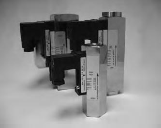 Electro-Mechanical Flow Switch HFS 2500 for Water or Water-Based Media 9 Description: The HYDAC Flow Switch in the series HFS 2500 is based on the variable area float principle.