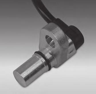 Electronic Speed Sensor HSS 110 Description: The contact-free speed sensors of the HSS 110 series detect the movement of ferromagnetic structures, such as gear wheels, gear rims or perforated discs,