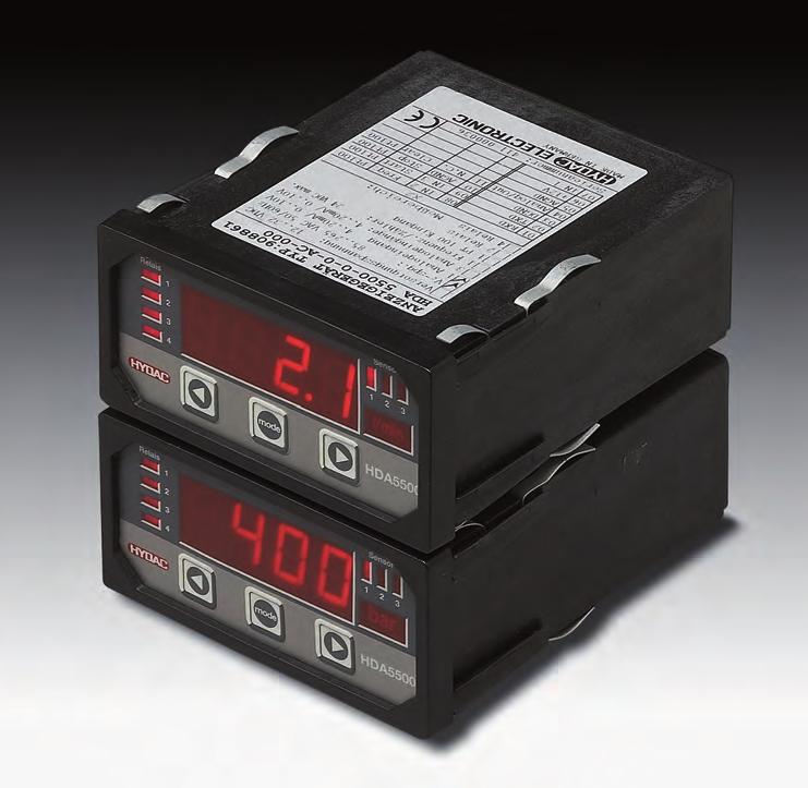 13 Digital Display Unit HDA 5500 Description: The digital display units in the HDA 5500 series are microprocessorcontrolled display and monitoring instruments designed for control panel installation.