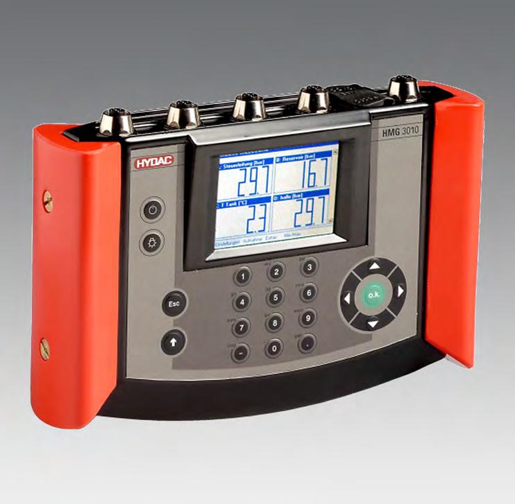 13 Portable Data Recorder HMG 3010 14 Description: The HMG 3010 is an impressive, top performance portable measuring and data recording device.