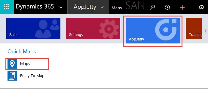 Map Configurations Navigate to AppJetty tab and
