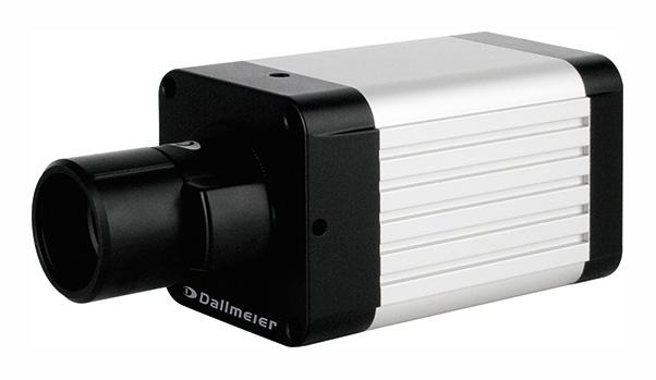 The is a hybrid Wide Dynamic Range (WDR) HD camera built into a compact and lightweight box housing. The camera provides real-time HD video (720p/60) using the H.