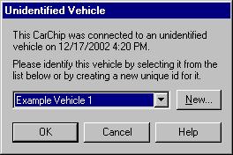 Downloading CarChip Data Use this command to download data from your CarChip data logger into your computer. To download data: 1. Choose Download CarChip Data from the CarChip menu.
