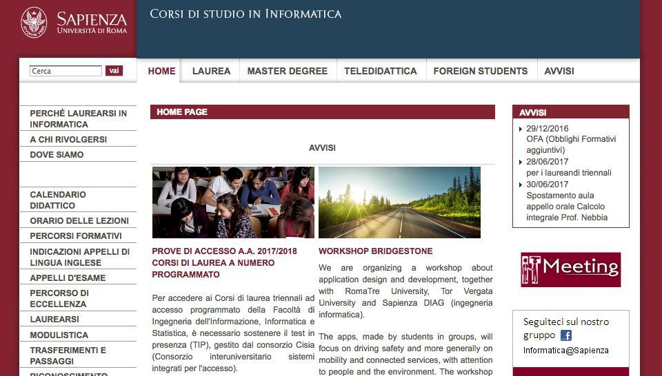 All info in: www.studiareinformatica.