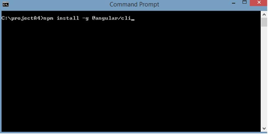 Let us start with the first command in the command line and see how it works.