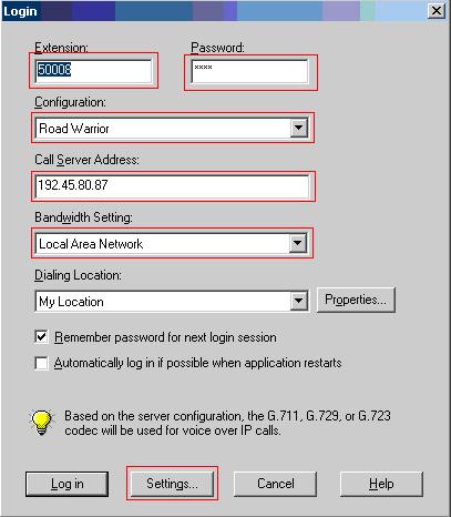 The following screen shows the codec set configuration that was used during the test. To configure the codec set, use the change ip-codec-set command to add an audio codec to be used for VoIP traffic.