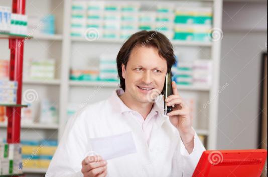 7.2 DECT in Retail Situation: you are on the phone with a customer who wants to know if their prescription is ready.