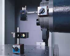 instrument calibrates spindle speed, displacement, and