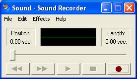 11 While speaking, adjust the Microphone volume as necessary, using the Volume slider in the Recording Control dialog box. 12 Play back your recording.
