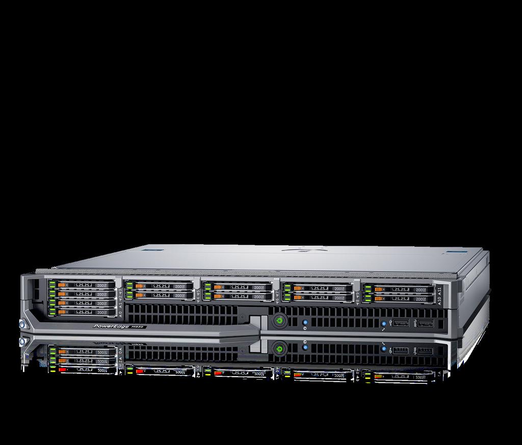 The PowerEdge M830 blade server No-compromise compute and memory scalability for data centers and remote or branch offices Now you can boost application performance, consolidation and time-to-value