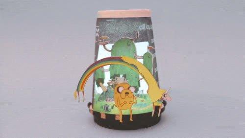 Adventure Time Coffee Cup Lamp with MakeCode Created by
