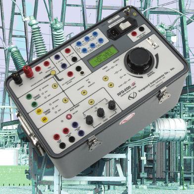 The Model RFD-200 S2 is a rugged test set that provides testing of a variety of protection relays that operate in both indoor and outdoor environments.