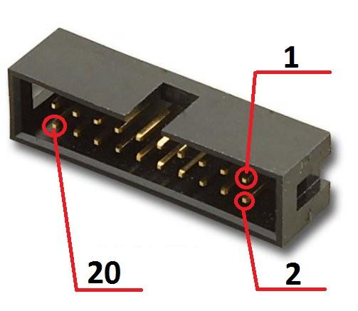 1 PWR Connector Pin # Signal Name 1 PWR 2 6.2 SWD1 connector The 20 pin SWD (Serial Wire Debug) connector provides the interface for SWD programming/debugging.