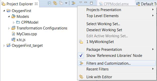 Hidden Diagrams Folder in Project Explorer The Diagrams folder is now by default