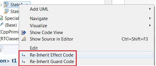 Redefined Code Snippets An inherited code snippet can now be redefined by simply removing all code in the code view or code editor Previously this