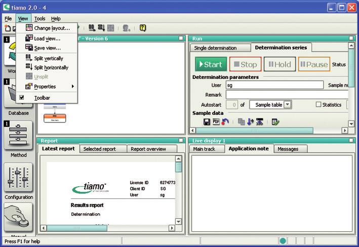 tiamo TM makes your work easier 08 Layout Manager a personal tiamo TM