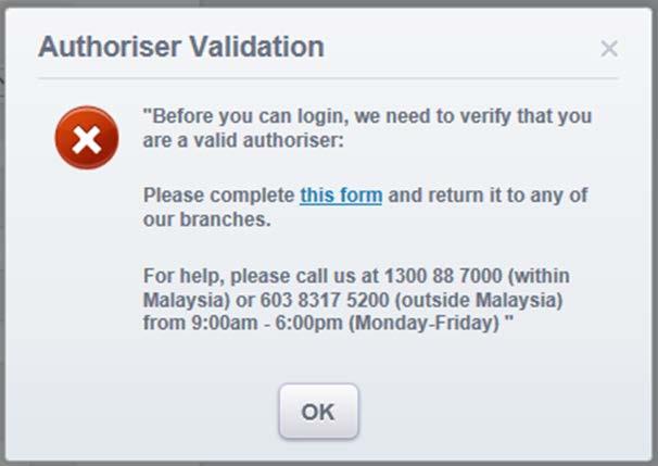 Getting started on Velocity@ocbc For Authorisers Only (with Password Mailer) Before you log in, we need to verify that you are a valid authoriser.