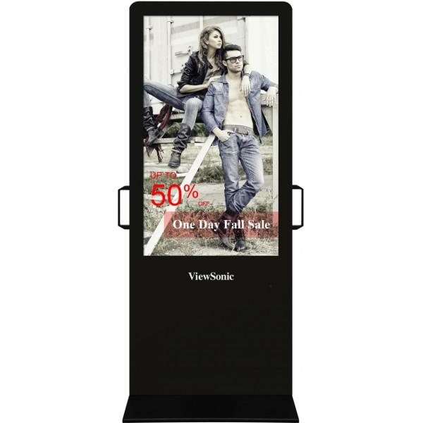 Overview The ViewSonic EP5012-L is a 50 all-in-one free-standing digital eposter kiosk with a sleek, slim design.