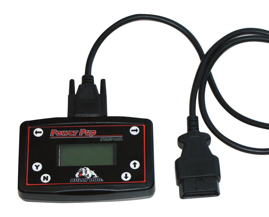 INTRODUCTION: The Power Pup Downloader for the 2003 and newer 6.0L Ford Power Stroke turbo diesel is a very simple instrument to operate.