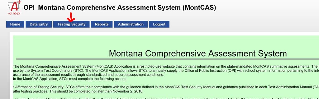 Processing File Uploads Test Security Agreement The test security agreement will need to be completed by the appropriate parties after testing has been completed.