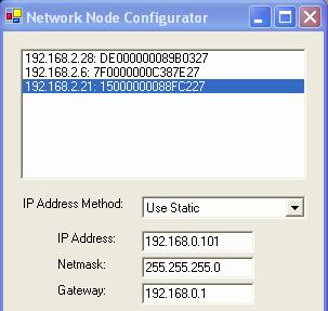 168.0.101), Subnet mask (255.255.255.000), and Default gateway (192.168.0.1). 18.