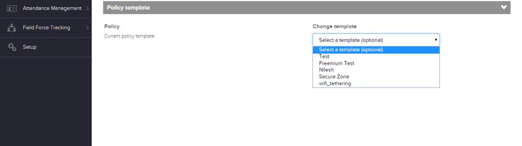 4.1.4. Adding Template to a User Group 1. Click on the Group Name from the list of groups. 2.