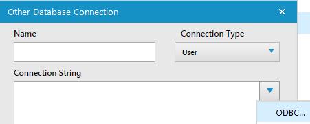 Note: In some cases, you might see the default value for the connection type as System because of the version of Alteryx you are using where
