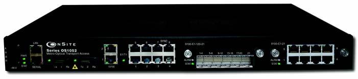 OnSite 1052 & 1063 Series Metro-Optical Transport Access Nodes Quick Start Guide Important This is a Class A device and isnot intended for use in a residential environment.
