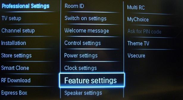 The RC can control the volume and mute the headphone/bathroom speaker [On]: The main speakers are active