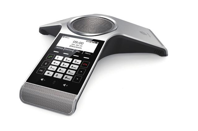 Optima 1-inch 1210 ECO simultaneous calls PoE CP930W Wireless DECT Conference Phone The Yealink CP930W Wireless Conference Phone, utilizing wireless DECT technology, is designed for wireless