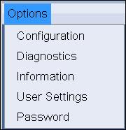 Figure 3-5: OSD Options