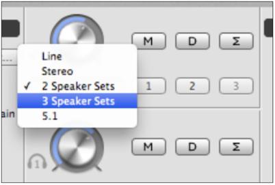 How to Setup and Use Multiple Speaker Sets It is possible to connect up to three pairs of speaker monitors and toggle between them.