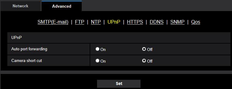 [NTP server address] When Manual is selected for NTP server address setting, enter the IP address or the host name of the NTP server.