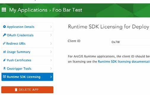 How to license your app at the basic level http://developers.arcgis.