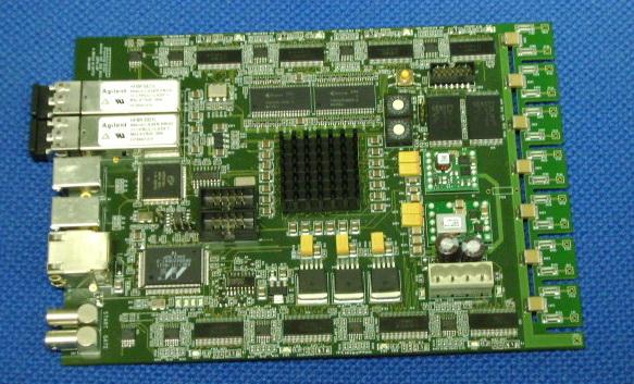 1. GEM Board 1.1. Board view Figure 1 TDC GEM BOARD Version 1 1.2. Overview In this manual, an FPGA based acquisition board of 128 LVDS channels is described.