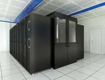 Data Center Rooms with up to 50 Racks The Liebert CRV's integration with Vertiv SmartAisle TM proves to be the ideal cold aisle containment approach for small data centers requiring heat density