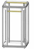 1 x Mounting kit. 1 x DU bracket. 1 x Mounting kit. os.2 MIR88004 Note lease also order U-clamps, cable clamping bars or threaded plates. D W Installation position For rack type Order No.