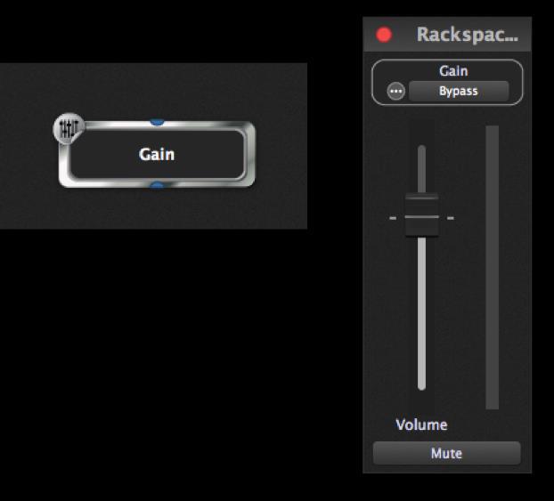 Gain Control This plugin provides a single audio input pin and a single audio output pin. It allows the gain of a mono audio signal to be adjusted.